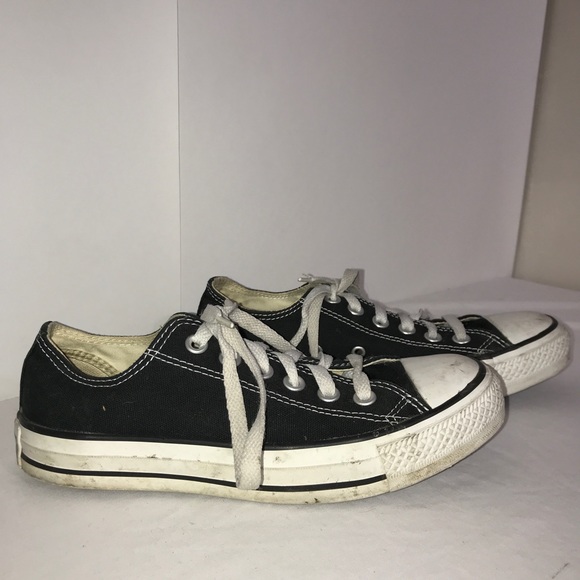 All-Star Converse Classic Black Lace-Up Sneakers - Picture 3 of 8